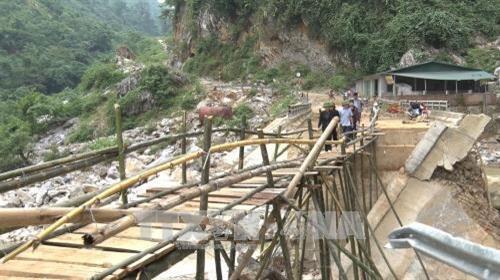 Huyện Phù Yên (Sơn La): Phát huy sức mạnh đoàn kết trong khắc phục hậu quả mưa lũ