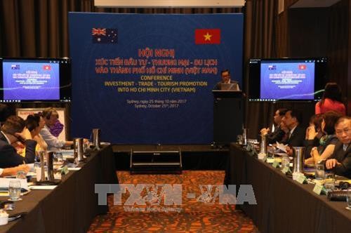 Hội nghị xúc tiến đầu tư, thương mại và du lịch vào Thành phố Hồ Chí Minh ở Australia