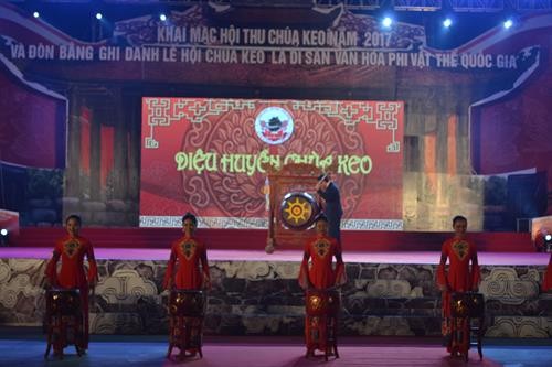 Chùa Keo (Thái Bình) đón nhận Di sản Văn hóa phi vật thể Quốc gia