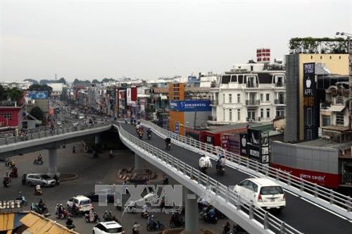 Thành phố Hồ Chí Minh thông xe nhánh cầu vượt thép Phạm Ngũ Lão