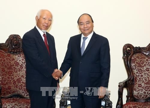 越南政府总理阮春福会见日本大成建设株式会社前社长