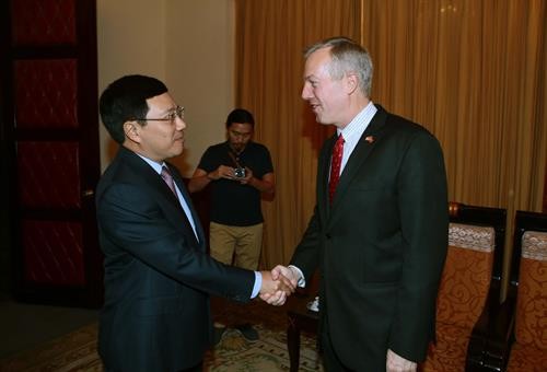 美国总统特朗普访问越南将有助于深化两国全面伙伴关系