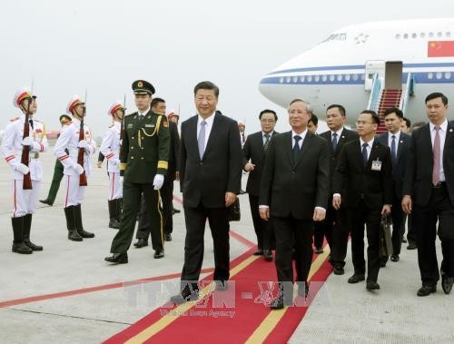 Tổng Bí thư, Chủ tịch Trung Quốc Tập Cận Bình bắt đầu thăm cấp Nhà nước tới Việt Nam