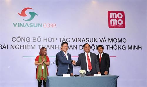 Vinasun “bắt tay” MoMo triển khai thanh toán thông minh cho khách hàng