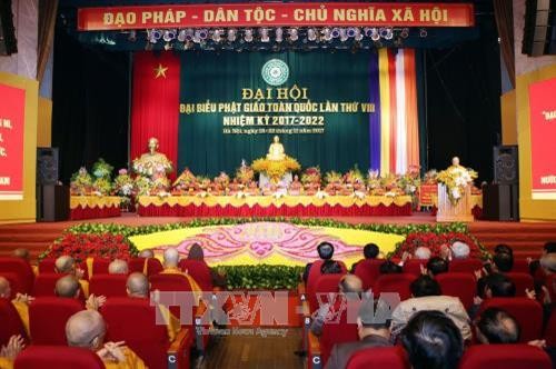 Khai mạc trọng thể Đại hội đại biểu Phật giáo toàn quốc lần thứ VIII
