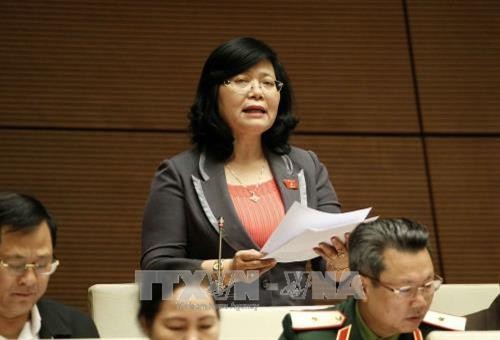 越南十四届国会第四次会议讨论《反腐败法修正案（草案）》