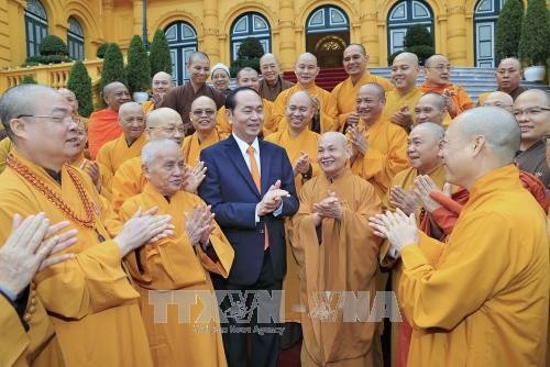 Đoàn kết hòa hợp giữa Phật giáo với các tôn giáo khác và các tầng lớp nhân dân