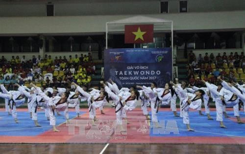 Khai mạc Giải vô địch Taekwondo toàn quốc năm 2017