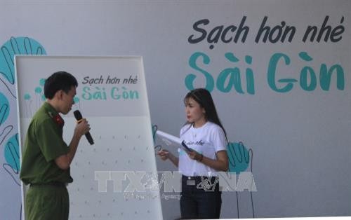 Khởi động chương trình vệ sinh môi trường thay đổi diện mạo Thành phố Hồ Chí Minh
