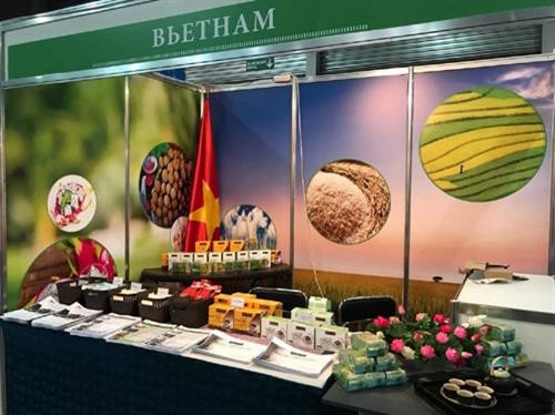 2017年乌克兰国际食品展：越南展位吸引众多参观者驻足观看