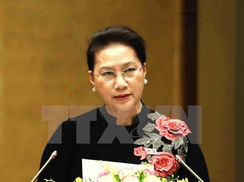 越南国会主席阮氏金银启程对新加坡和澳大利亚两国进行正式访问