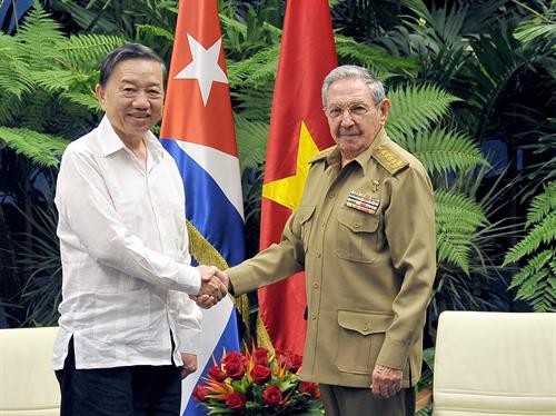 越南公安部与古巴内务部加强双边合作