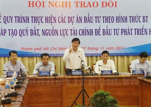 Thành phố Hồ Chí Minh đấu giá đất để thực hiện dự án BT