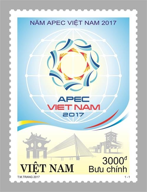 “欢迎2017年越南APEC会议”邮票集正式发行