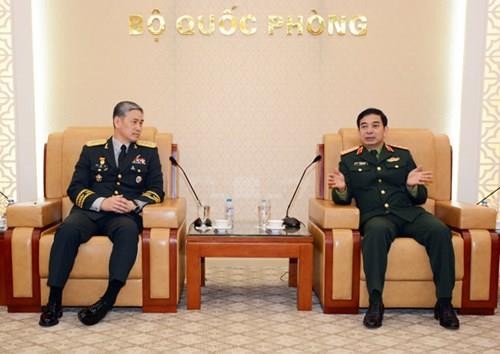 越南与韩国陆军加强合作