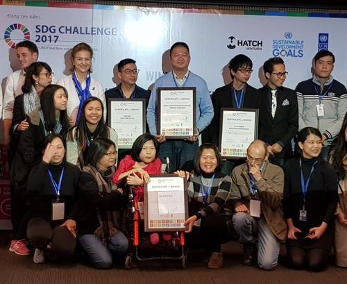 有助于落实越南可持续发展目标的4个公益性项目获奖