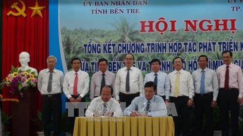 Bến Tre và Thành phố Hồ Chí Minh hợp tác phát triển