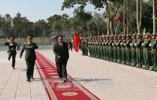 本扬•沃拉吉同志造访越南人民军队第四军区