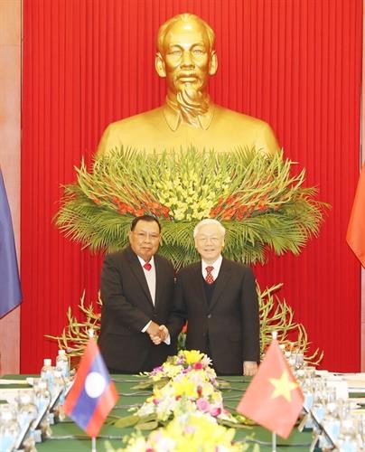 老挝人民革命党中央总书记、国家主席本扬·沃拉吉访越之行圆满结束