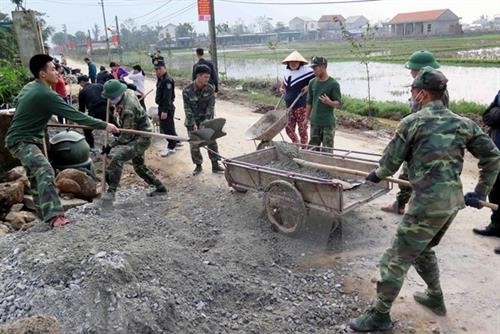 越南共有近2900个乡达到新农村建设标准