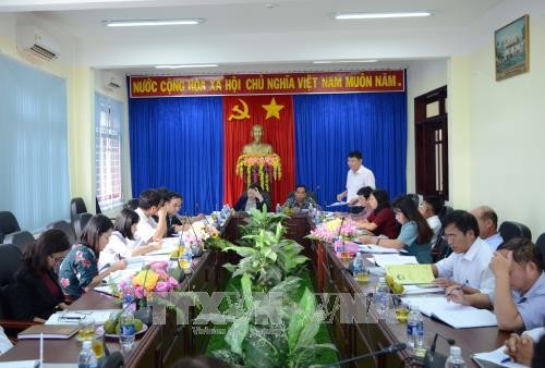 Đoàn công tác Ủy ban Trung ương MTTQ Việt Nam làm việc tại tỉnh Đắk Nông