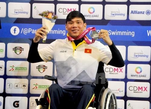 2017年世界残奥游泳锦标赛: 越南共夺得6枚奖牌