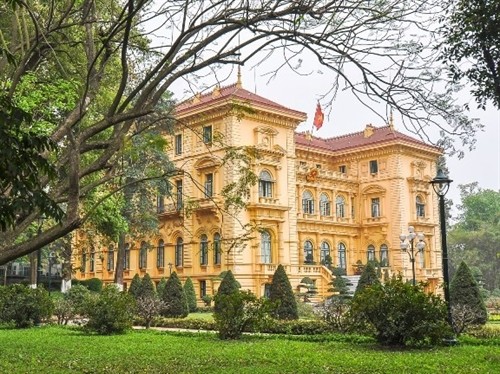 越南主席府跻身世界十三大最美官邸