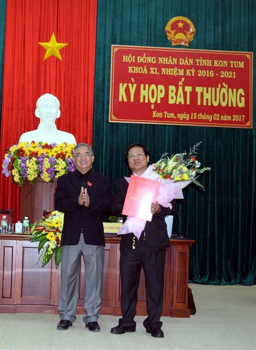 Ông Lê Ngọc Tuấn được bầu giữ chức Phó Chủ tịch UBND tỉnh Kon Tum