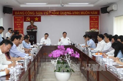 Thành ủy Thành phố Hồ Chí Minh làm việc với Sở Khoa học và Công nghệ