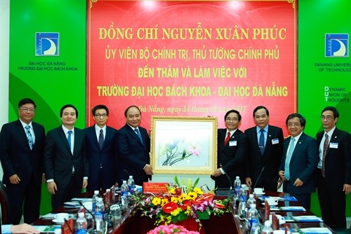 Thủ tướng Nguyễn Xuân Phúc thăm và làm việc với Đại học Đà Nẵng