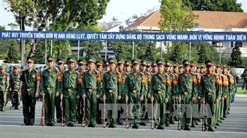 Bộ Tư lệnh Thành phố Hồ Chí Minh ra quân huấn luyện năm 2017