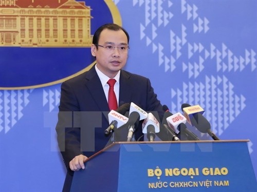 越南外交部发言人黎海平：越南坚决反对并驳斥中国发布海上休渔新制度