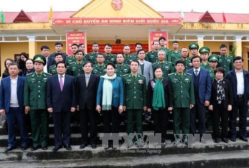 Chủ tịch Quốc hội thăm và làm việc tại tỉnh Lai Châu
