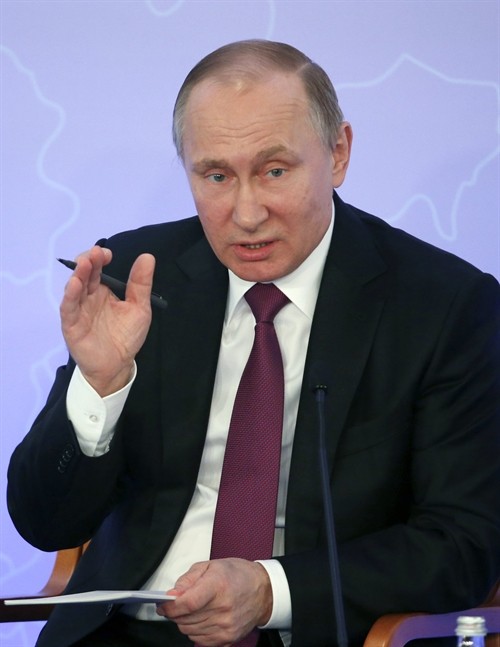 Tổng thống Vladimir Putin: Nga muốn tăng cường hợp tác với tất cả các nước