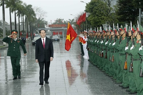Chủ tịch nước Trần Đại Quang dự Lễ kỷ niệm 50 năm Ngày truyền thống Binh chủng Đặc công