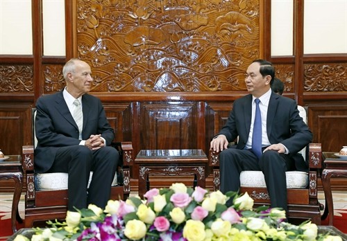 Chủ tịch nước Trần Đại Quang tiếp Tổng Giám đốc Tổ chức Sở hữu trí tuệ thế giới