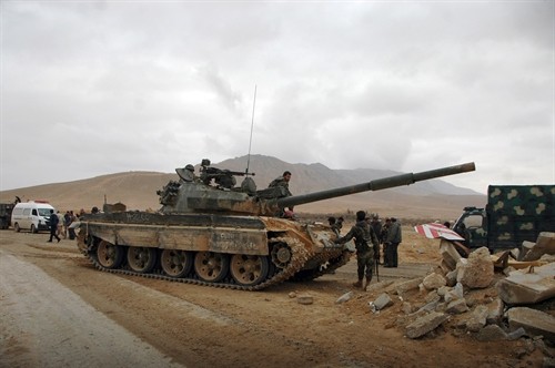 Quân đội Syria tuyên bố giành lại thành phố Palmyra từ tay IS
