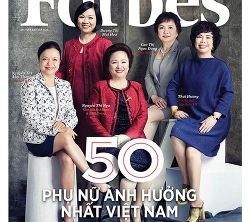 Vinh danh 50 phụ nữ ảnh hưởng nhất Việt Nam năm 2017