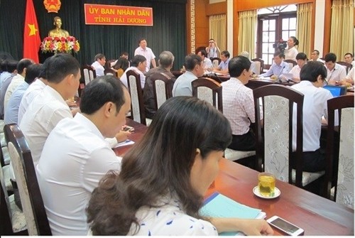 越南海阳省进一步改善经营投资环境