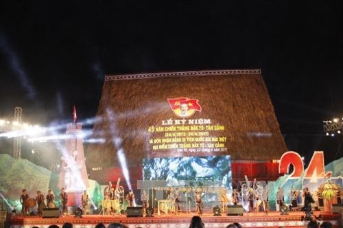 Kon Tum nhận Bằng di tích quốc gia đặc biệt địa điểm Chiến thắng Đăk Tô - Tân Cảnh