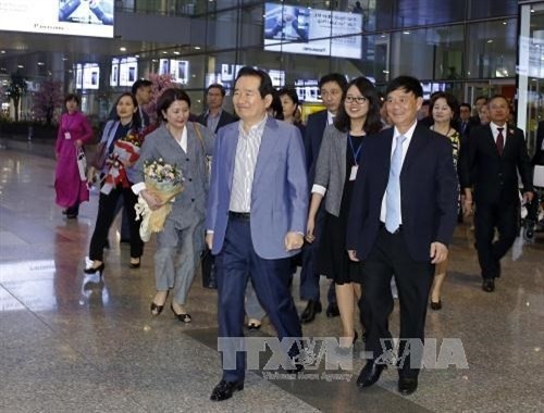 韩国国会议长丁世均开始对越南进行正式访问