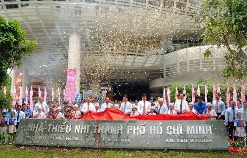 Khánh thành công trình nâng cấp Nhà thiếu nhi Thành phố Hồ Chí Minh