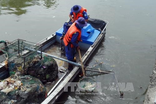 Thành phố Hồ Chí Minh: Khắc phục hiện tượng cá chết trên kênh Nhiêu Lộc - Thị Nghè