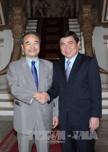 Chủ tịch UBND Thành phố Hồ Chí Minh tiếp Chủ tịch Liên minh Nghị sĩ tỉnh Aichi - Nhật Bản