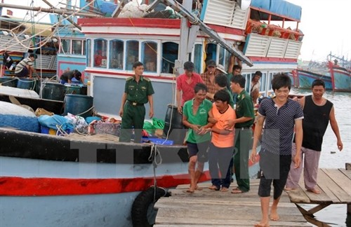 海上遇险的广义省28名渔民获救
