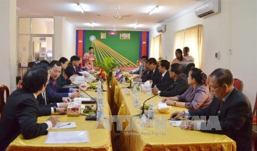 50 năm quan hệ Việt Nam - Campuchia: Tăng cường hợp tác giữa 2 tổ chức mặt trận