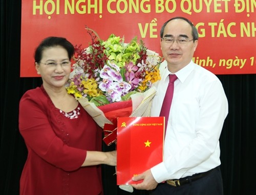 Ông Nguyễn Thiện Nhân làm Bí thư Thành ủy Thành phố Hồ Chí Minh