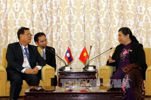 Quốc hội Việt Nam và Lào tăng cường thúc đẩy hợp tác nhiều mặt