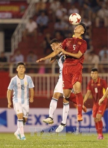 Giao hữu bóng đá quốc tế U20 Việt Nam – U20 Argentina