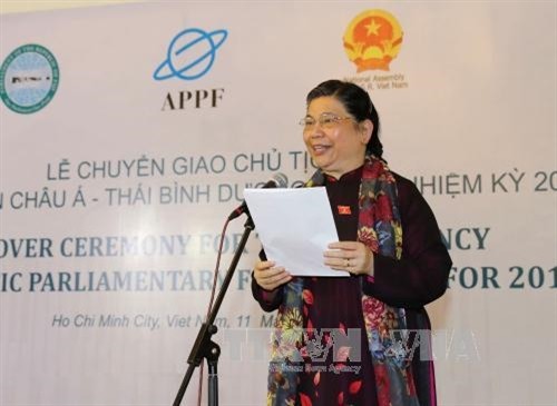 Việt Nam tiếp nhận chức Chủ tịch Diễn đàn Nghị viện Châu Á – Thái Bình Dương nhiệm kỳ 2017-2018